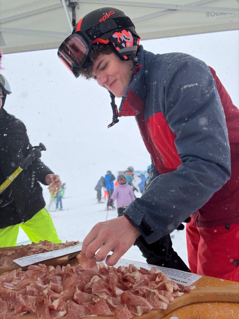 Speckverkostung Gailtalerspeck g.g.A. am Nassfeld