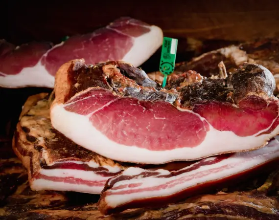 Grüne Fleischplombe © Verein Gailtaler Speck g.g.A.